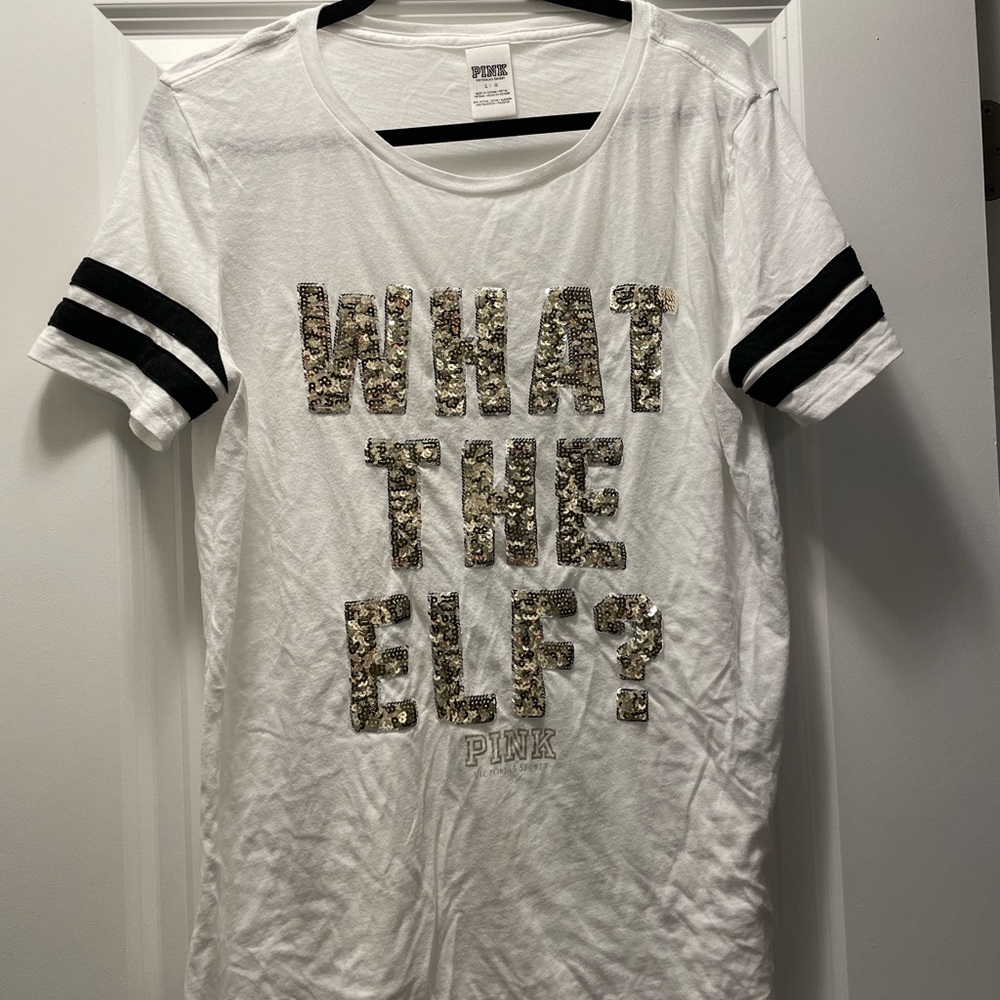 VS Pink Holiday Sleep Shirt